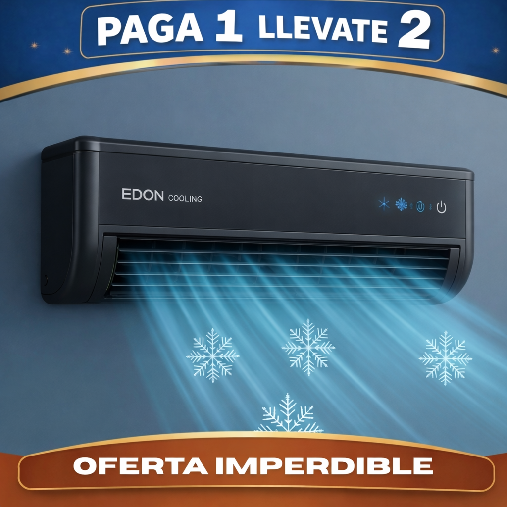 Oferta imperdible: Mini Aire Acondicionado Portátil — Enfriá hasta 16 °C, sin instalación