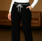 [Llevá 3, ¡Pagá Solo 2!] Kit de 3 Pantalones Femeninos Olina de Terciopelo (66% Rayón, 29% Nailon, 5% Elastano)